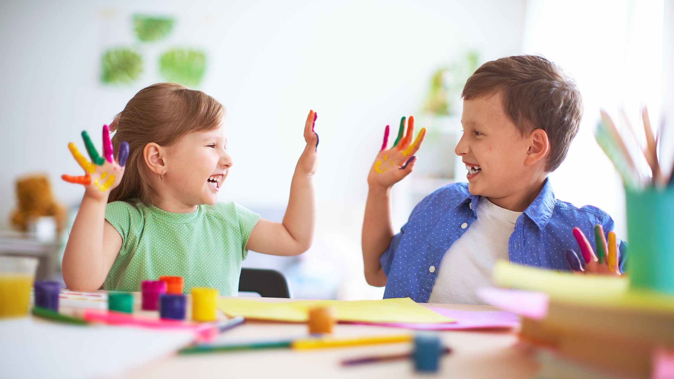 Happy Kids with Arts and Crafts