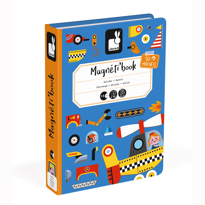 JANOD Magnetic Book - Racers