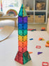 CONNETIX Magnetic Tiles -  Rainbow Starter Pack - 60 Piece