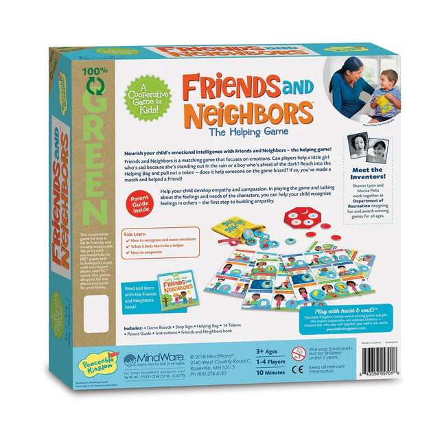 Peaceable Kingdom - Game -  Friends & Neighbours  - Co-operative
