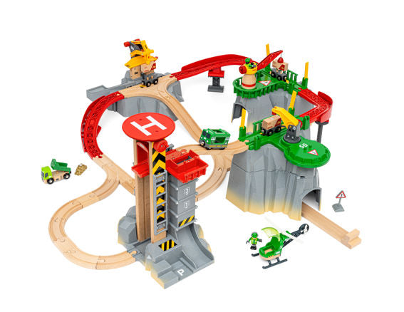 BRIO Train Set - Cargo Mountain Set - 32 pc