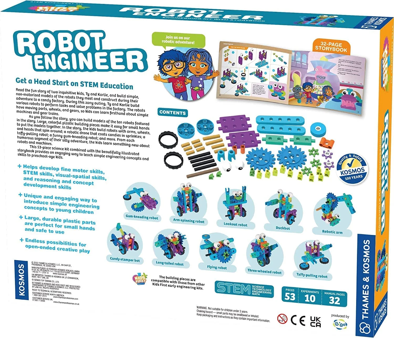 Thames & Kosmos Kids First -  Robot Engineer