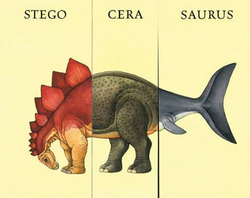 Flip-O-Saurus Flip Book - Board Book - Large 9780789210616