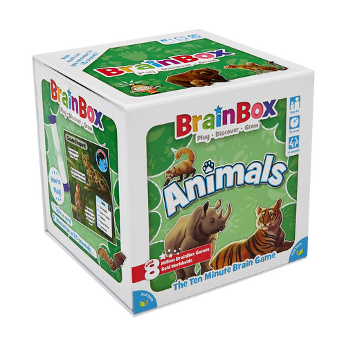 Brain Box Games - Animals - Card Game