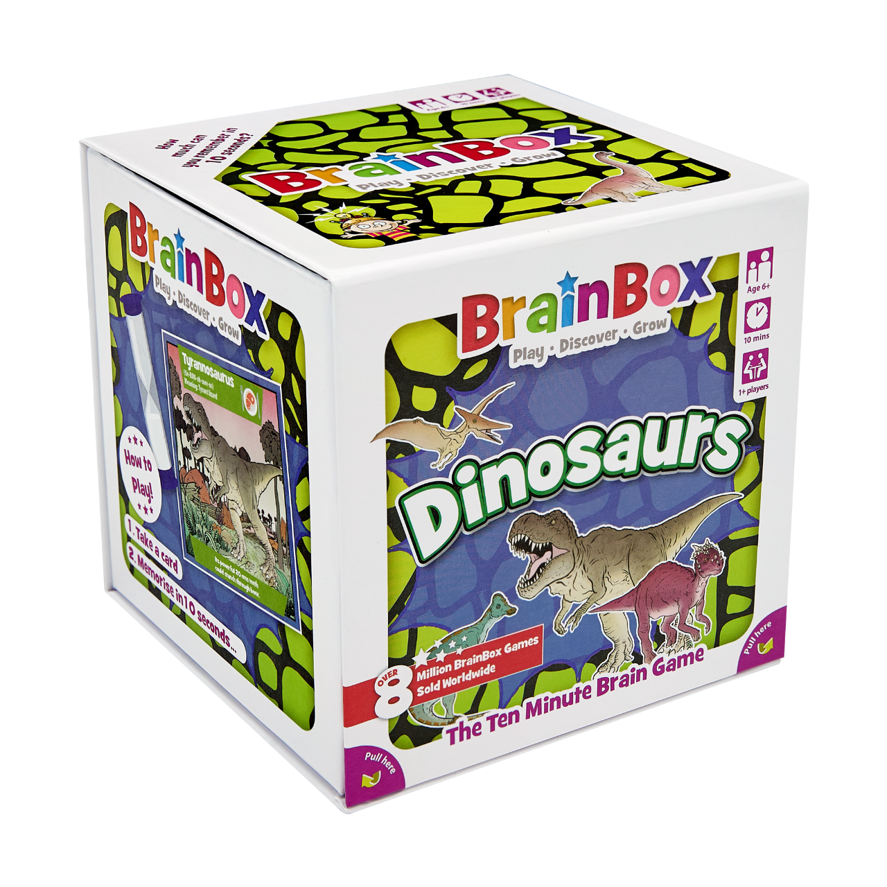 Brain Box Games - Dinosaurs - Card Game