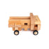 Bauspiel - Big Wheel Kit 30 pcs - Open ended block play. wooden blocks and wooden wheels assembled to represent a truck