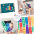 CONNETIX Magnetic Tiles -Rainbow Rectangle Pack 18 pc