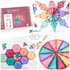 CONNETIX Magnetic Tiles - Pastel Geometry Pack 40 Piece