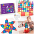 CONNETIX Magnetic Tiles -  Rainbow Starter Pack - 60 Piece