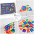 CONNETIX Magnetic Tiles - Rainbow Mini Pack - 24pc