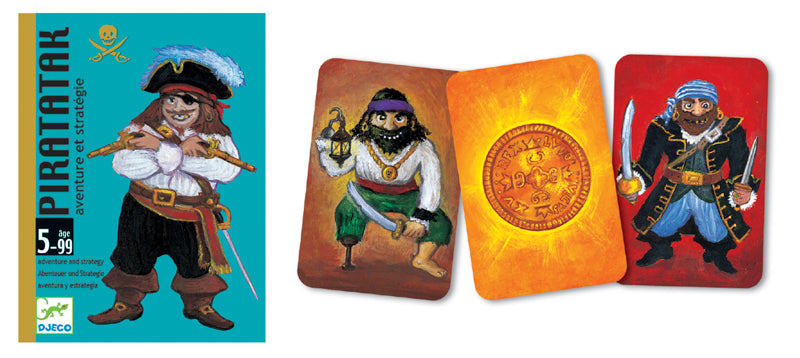 DJECO Card Game - Piratatak