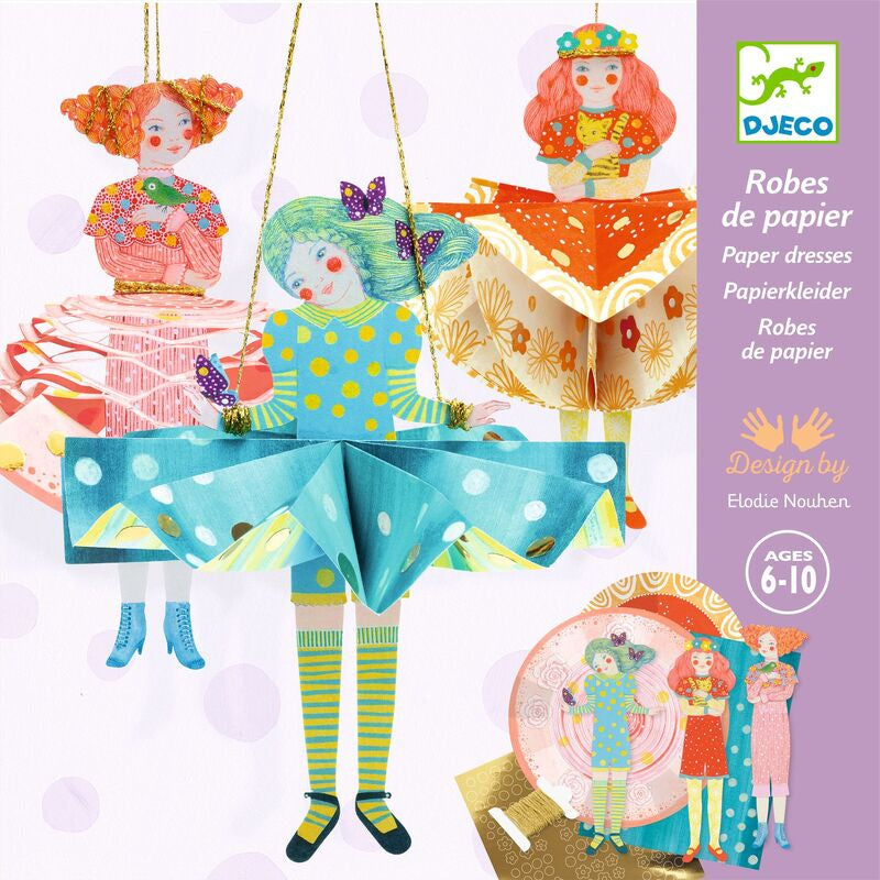 DJECO Art Kits - Paper Dresses