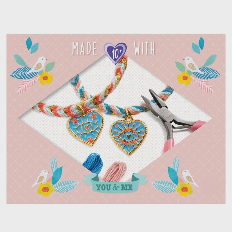DJECO Art Kit - You & Me Friendships & Hearts Beads Set