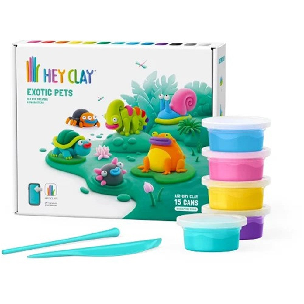 Hey Clay -Exotic Pets  Set (15 Cans)