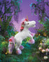 FOLKMANIS HAND PUPPET Music Box Unicorn Puppet