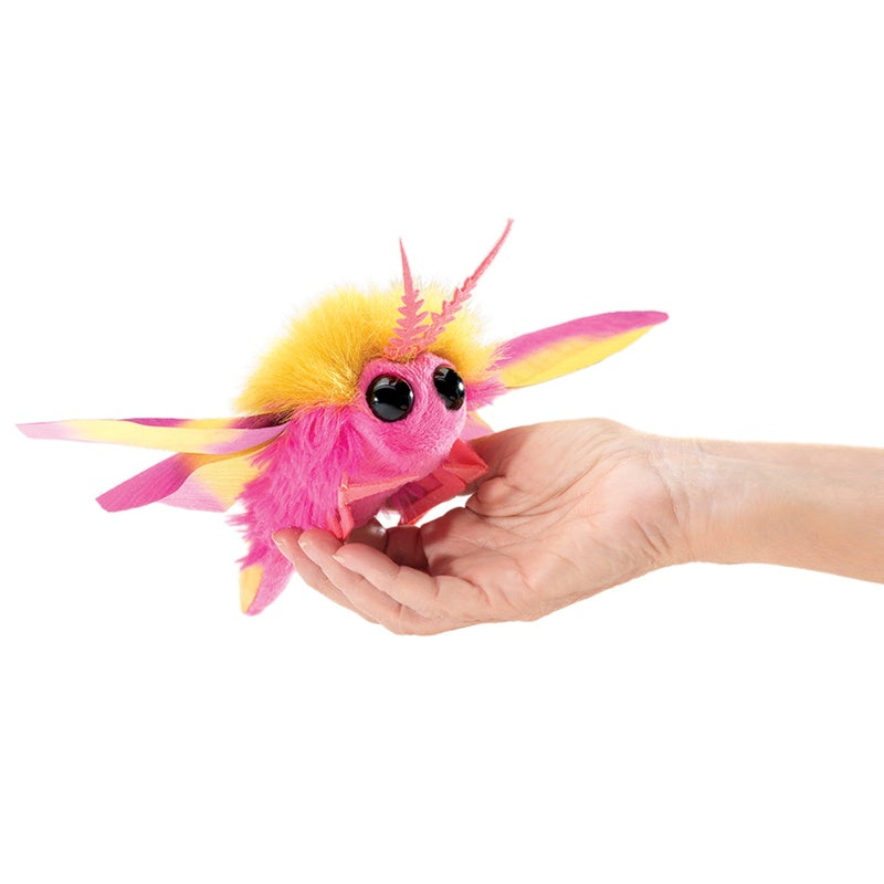 FOLKMANIS Finger Puppet - Rosy Maple Moth