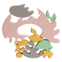 Fauna Puzzle - Chicken Family - Wooden Puzzle