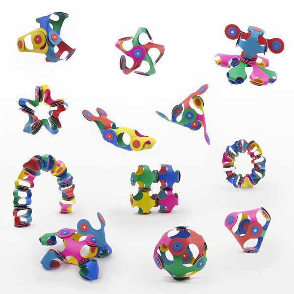 Clixo - Tiny and Mighty - 9 pcs - Magnetic Building