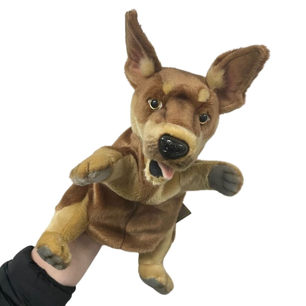 HANSA - Hand Puppet - Dog - Australian Kelpie Puppy