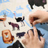 Poppik Art Kit - Discovery Stickers - Animals of the World