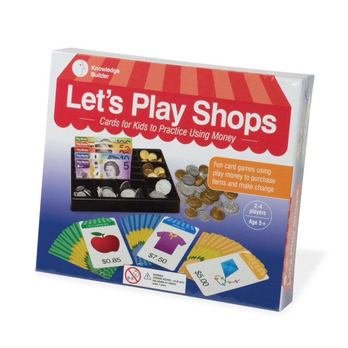 Let’s Play Shops - Board Game - Australian Edition