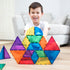 CONNETIX Magnetic Tiles -Rainbow Shape Expansion Pack 36 pc