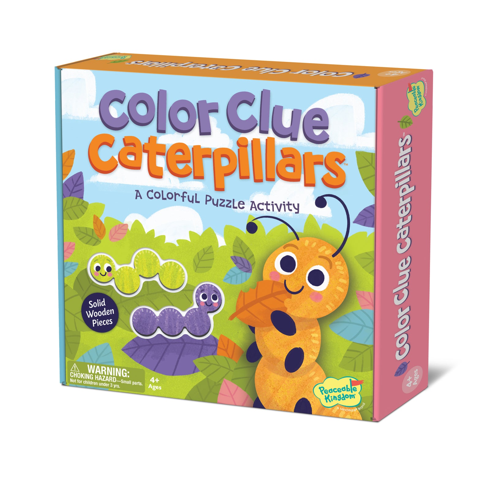 Peaceable Kingdom - Color Clue Caterpillars - Magnetic Puzzles