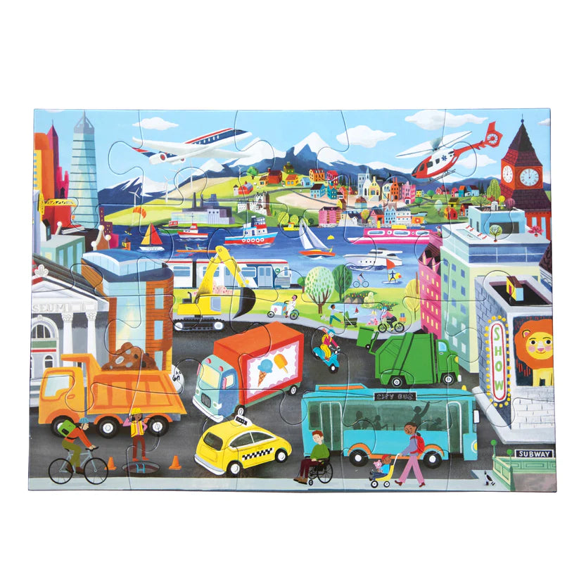 EEBOO - 20  Pc Puzzle – Vehicles