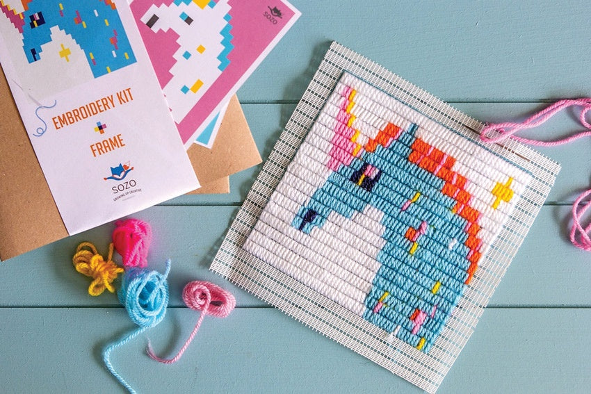 Sozo - Unicorn Picture Frame Kit - Art and Craft Kits