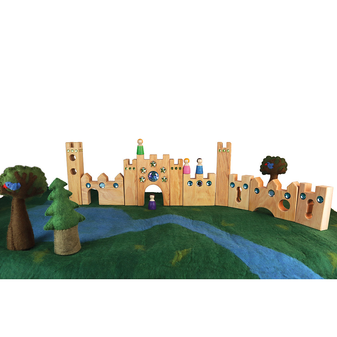 Bauspiel - Fairytale Castle - Small -  10 pcs