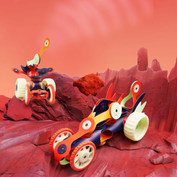 Clixo - Mars Rover Pack - Magnetic Building