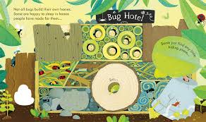 Peep Inside Bug Homes - Board Book