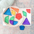 CONNETIX Magnetic Tiles -Rainbow Shape Expansion Pack 36 pc