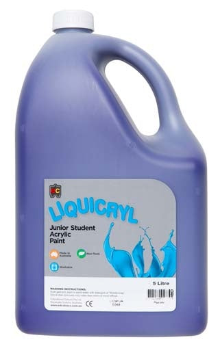 EC Jumbo Liquicryl Paint - 5Litre - Single