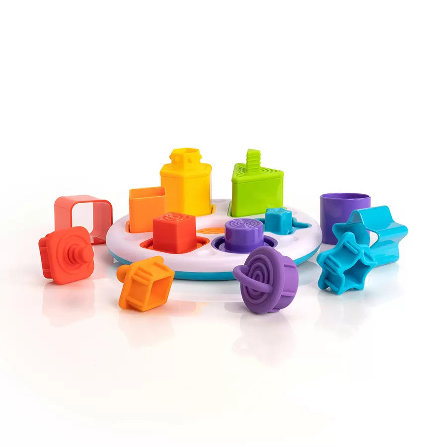 FAT BRAIN TOYS - Plugzy Shapes & Matching