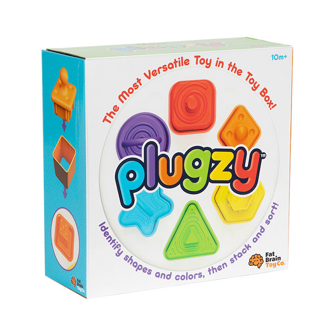 FAT BRAIN TOYS - Plugzy Shapes & Matching