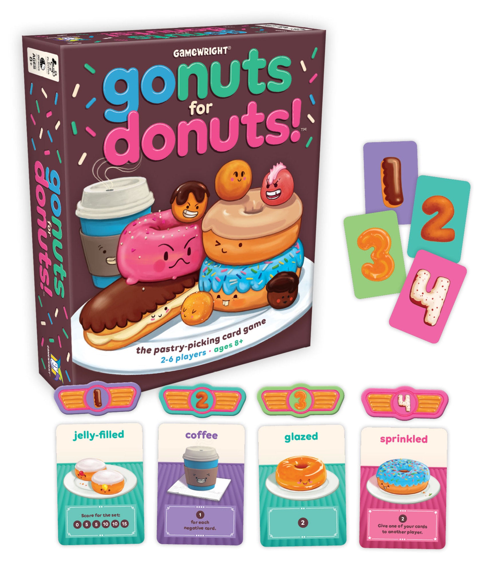 Gamewright Go nuts for donuts