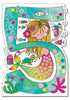 Greeting Card - Age 5 Girl Mermaid (Die-cut)