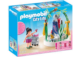 PLAYMOBIL City Life Shopping Mall Clothing Display 5489