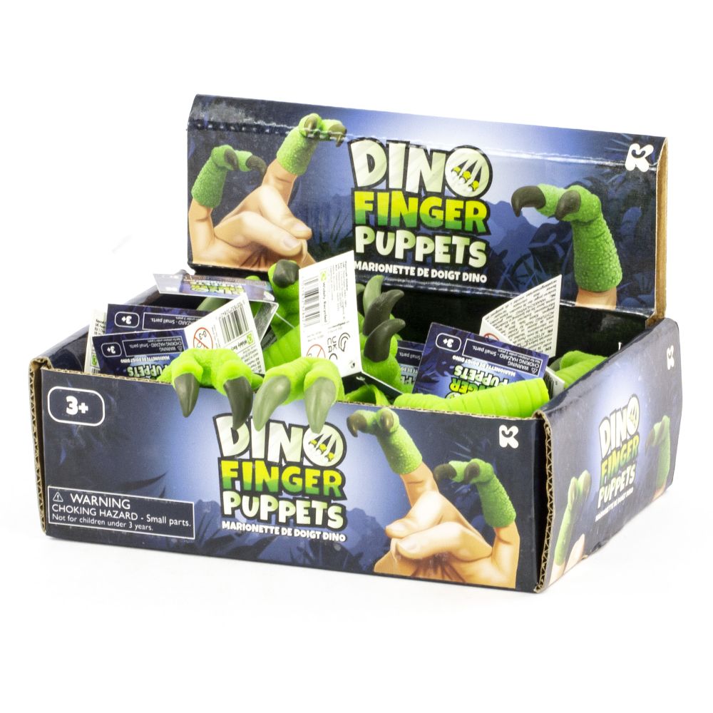 Dino Claw Finger Puppets  - Fun Toys