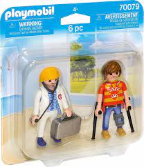 PLAYMOBIL Medical - Doctor and Patient - Twin Pack - 70079