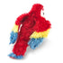 FOLKMANIS Finger Puppet - Scarlet Macaw