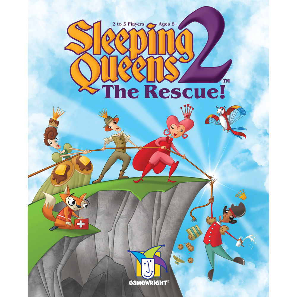 GAMEWRIGHT Sleeping Queens The Rescue  - Card Game