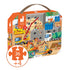 JANOD - Suitcase Puzzle -Construction Site - Puzzle - 36pc