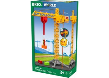 BRIO Crane - Construction Crane w Lights 5 pcs - 33835