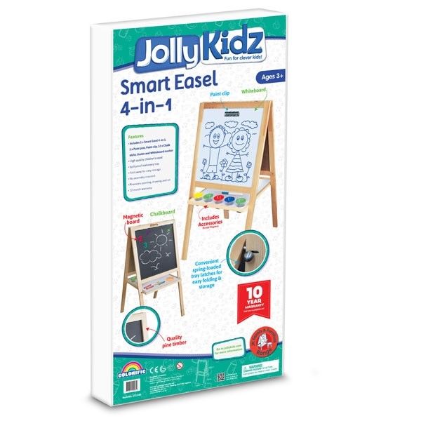 JOLLY KIDZ ELITE EASEL - 4 IN 1