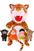 FIESTA CRAFTS Hand Puppet w/Finger Puppets -  Jungle Book