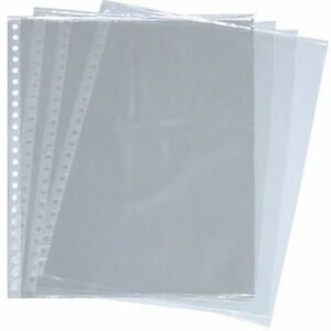 DISPLAY BOOK REFILLS BANTEX A4 CLEAR PK10