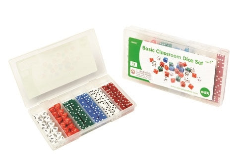 EDX Education - Basic Dice Set - Set of 72 - Container 16084C