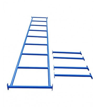 Outdoor Play Equipment - Monkey Bars 3.0m  - Blue